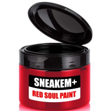 SNEAKEM+ Premium Red Soul Paint for repairing shoe soles and more